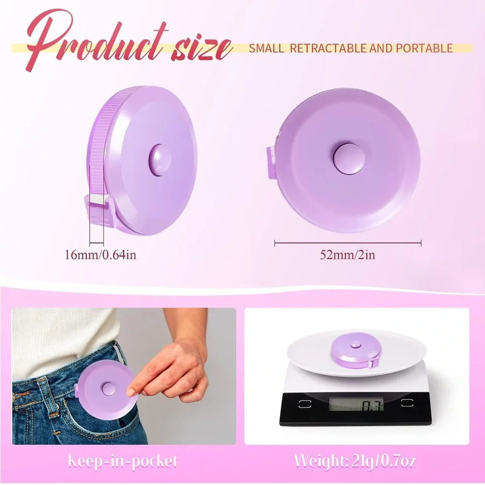 2 Retractable Measuring Tapes - Picture 3 of 4